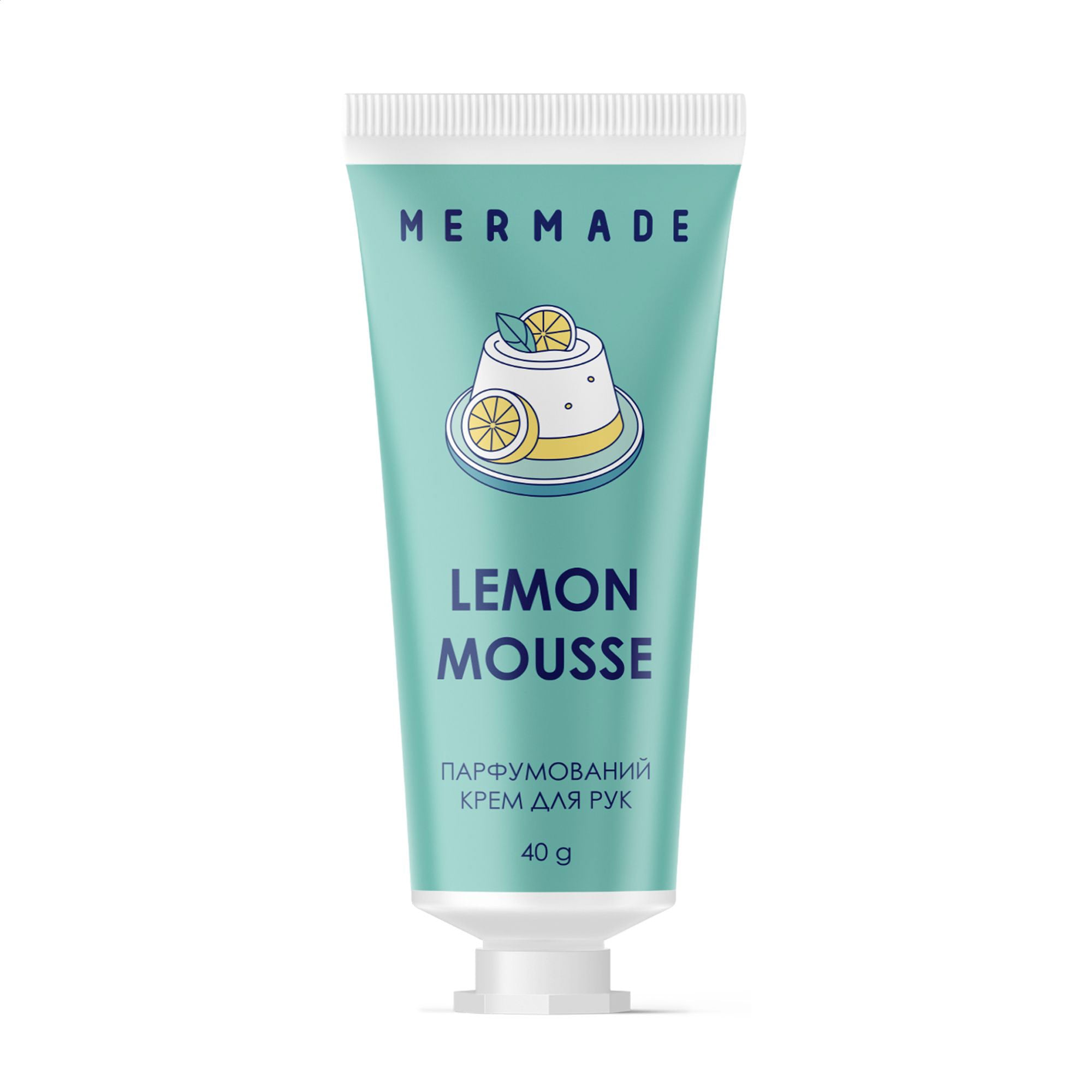 Парфумований крем для рук Mermade Lemon Mousse, 40 г